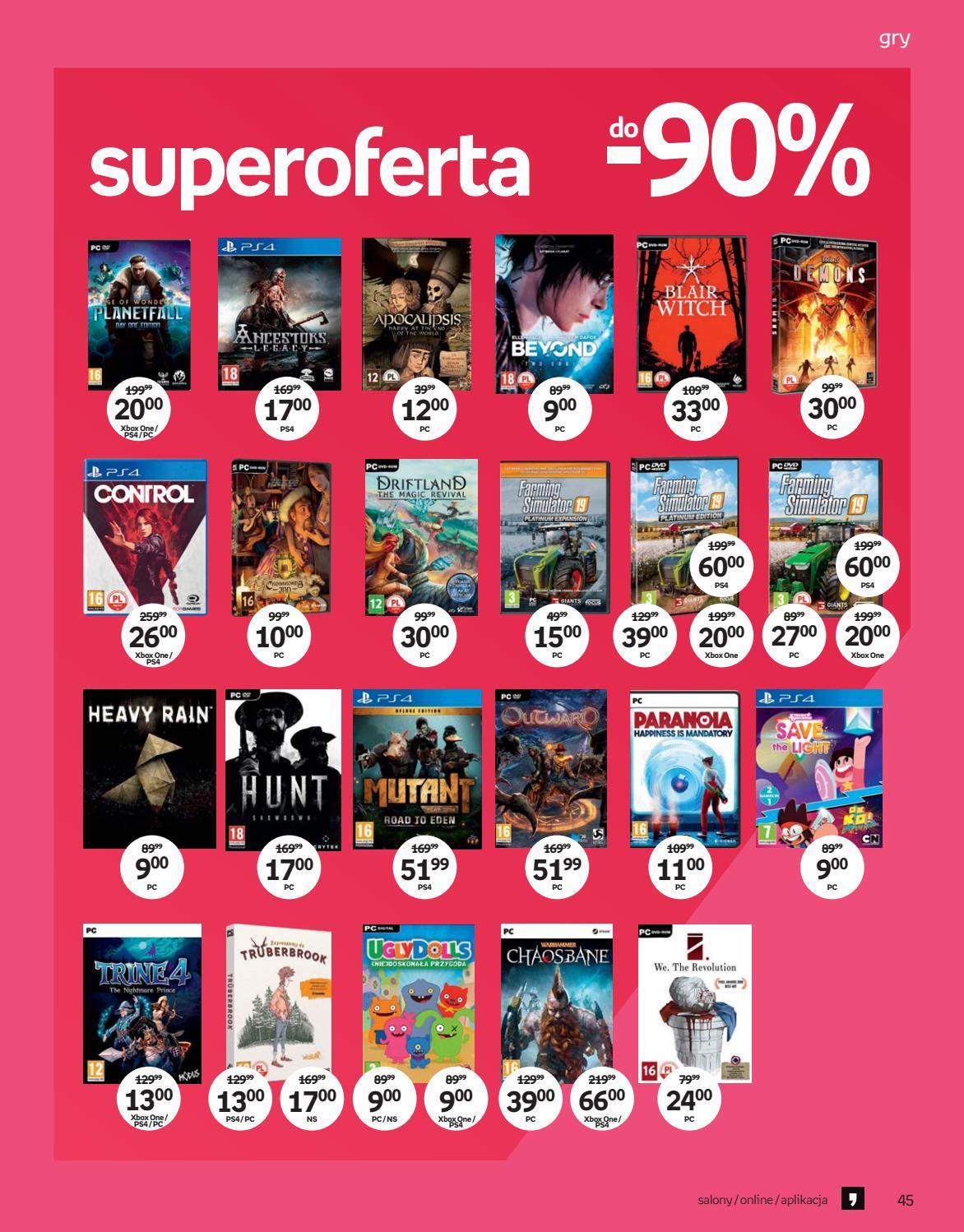 Gazetka promocyjna empik str. 45