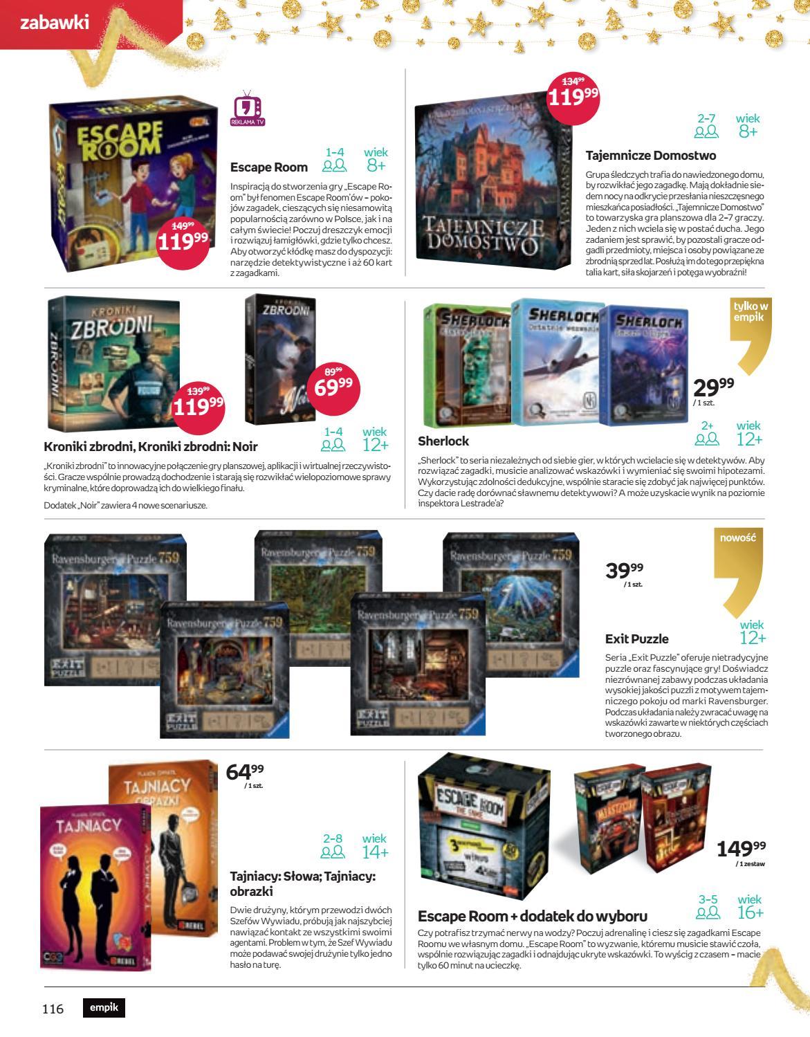 Gazetka promocyjna empik str. 116