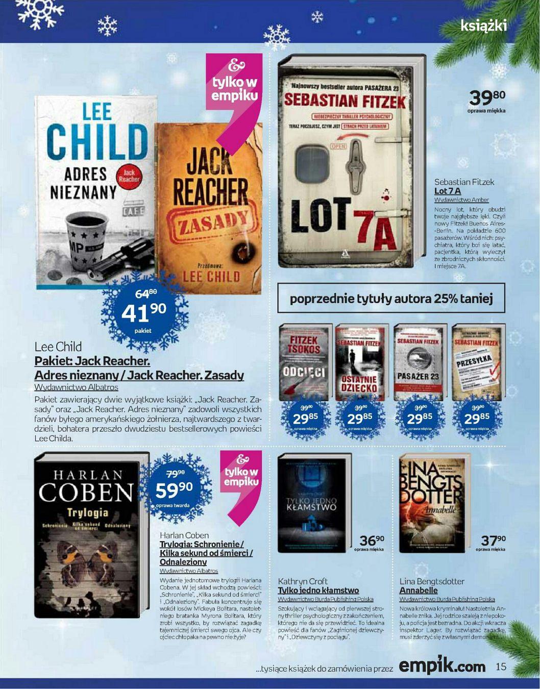 Gazetka promocyjna empik str. 15