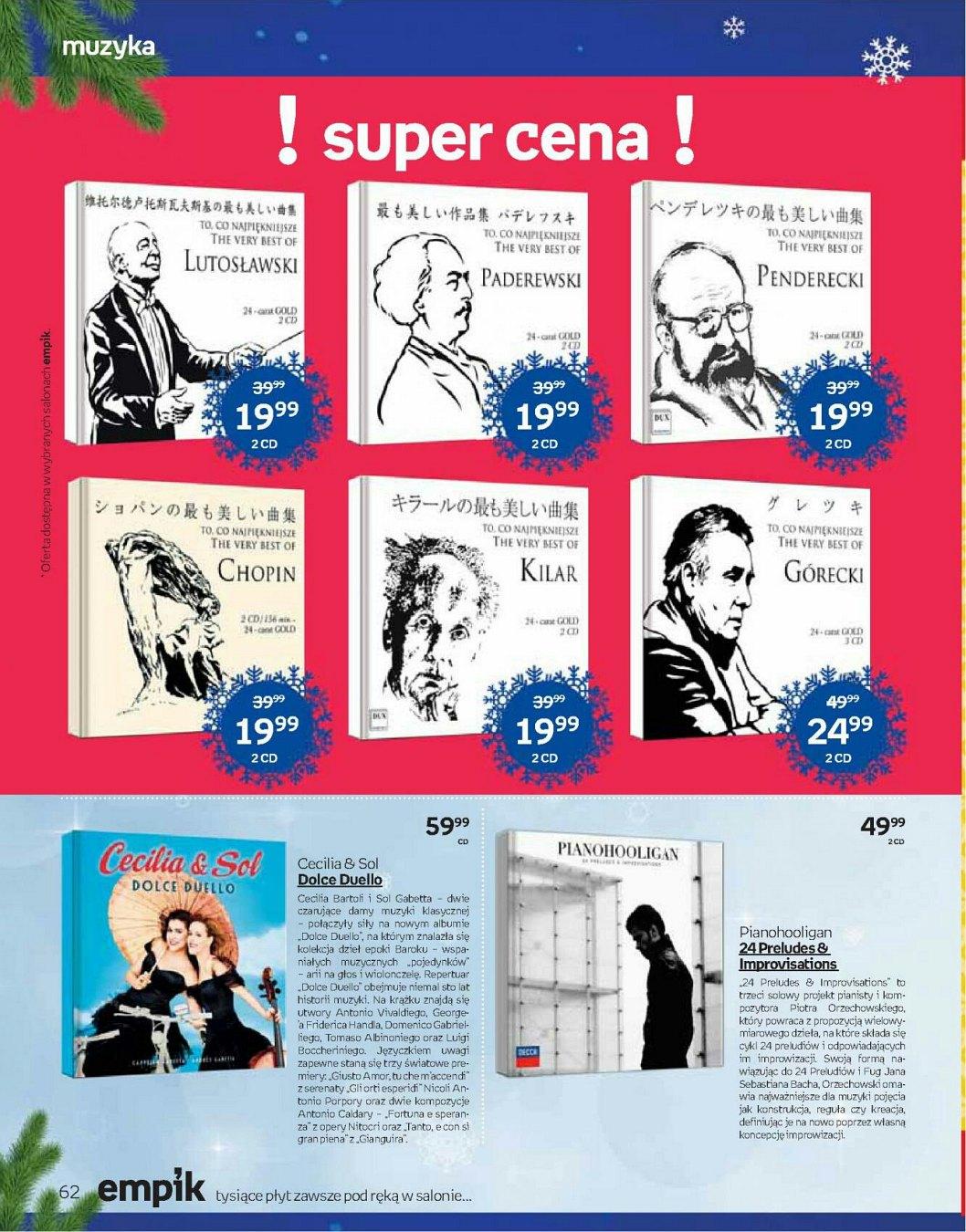 Gazetka promocyjna empik str. 62