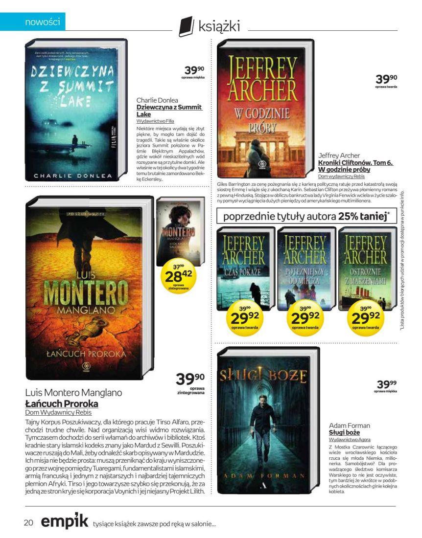 Gazetka promocyjna empik str. 20