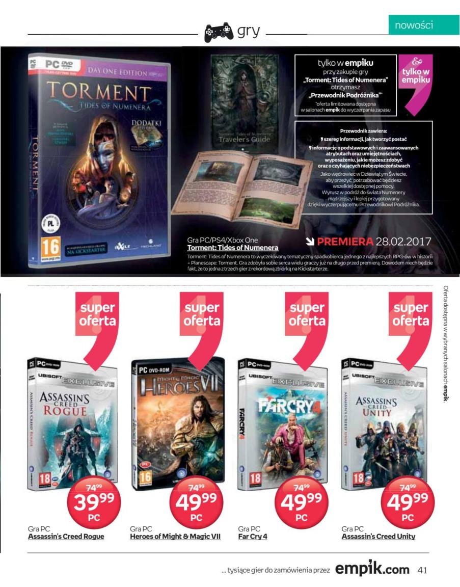 Gazetka promocyjna empik str. 41