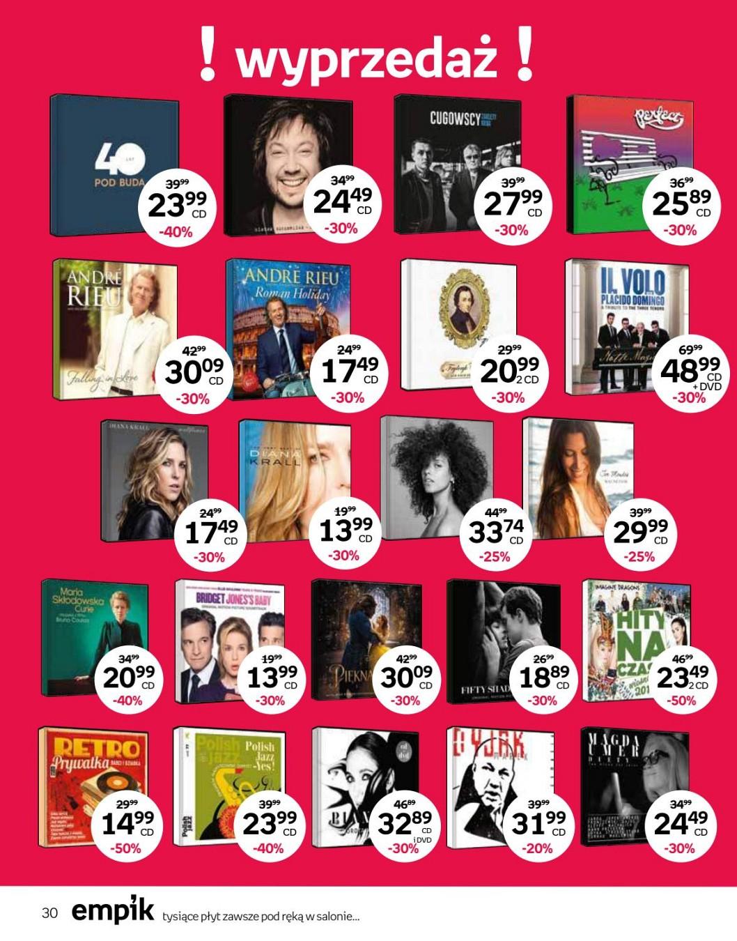 Gazetka promocyjna empik str. 30