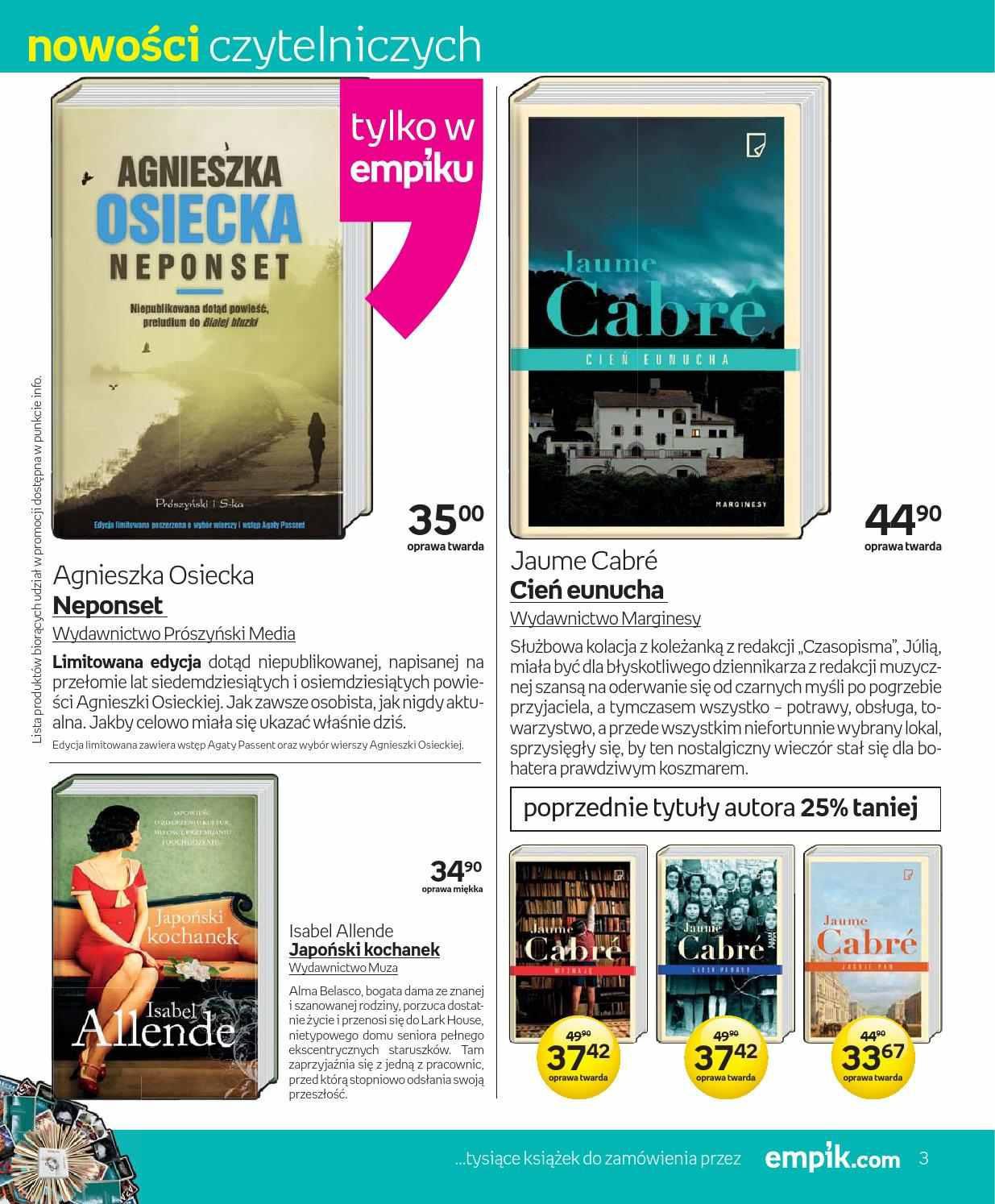 Gazetka promocyjna empik str. 3