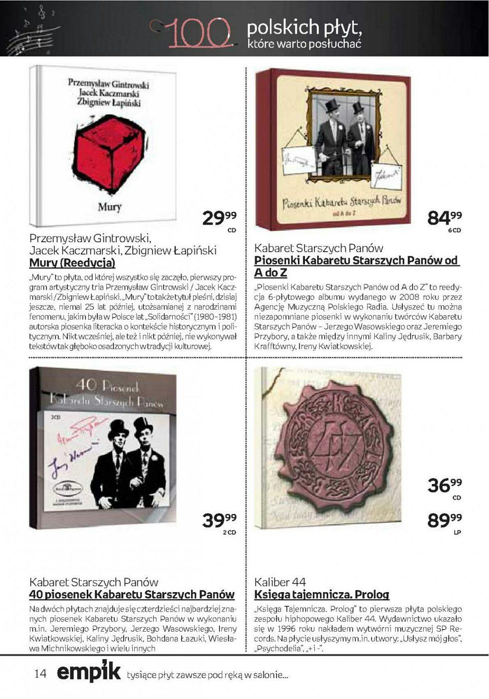 Gazetka promocyjna empik str. 14