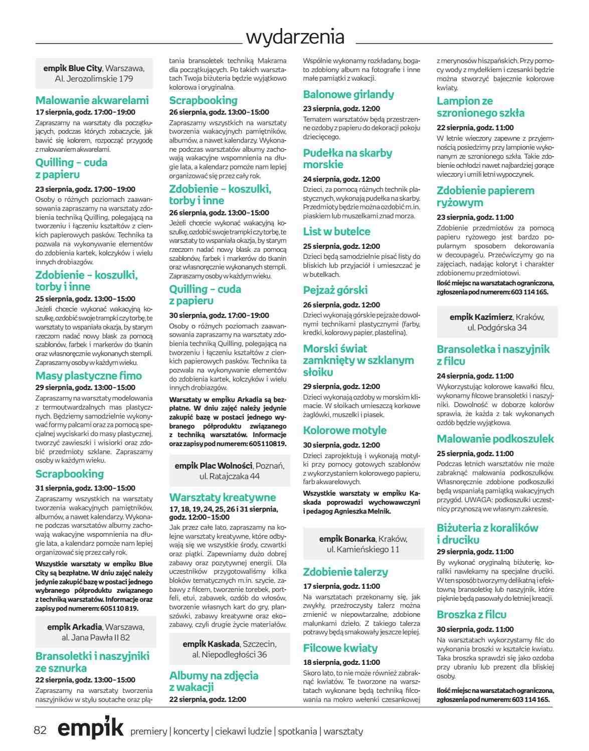 Gazetka promocyjna empik str. 82
