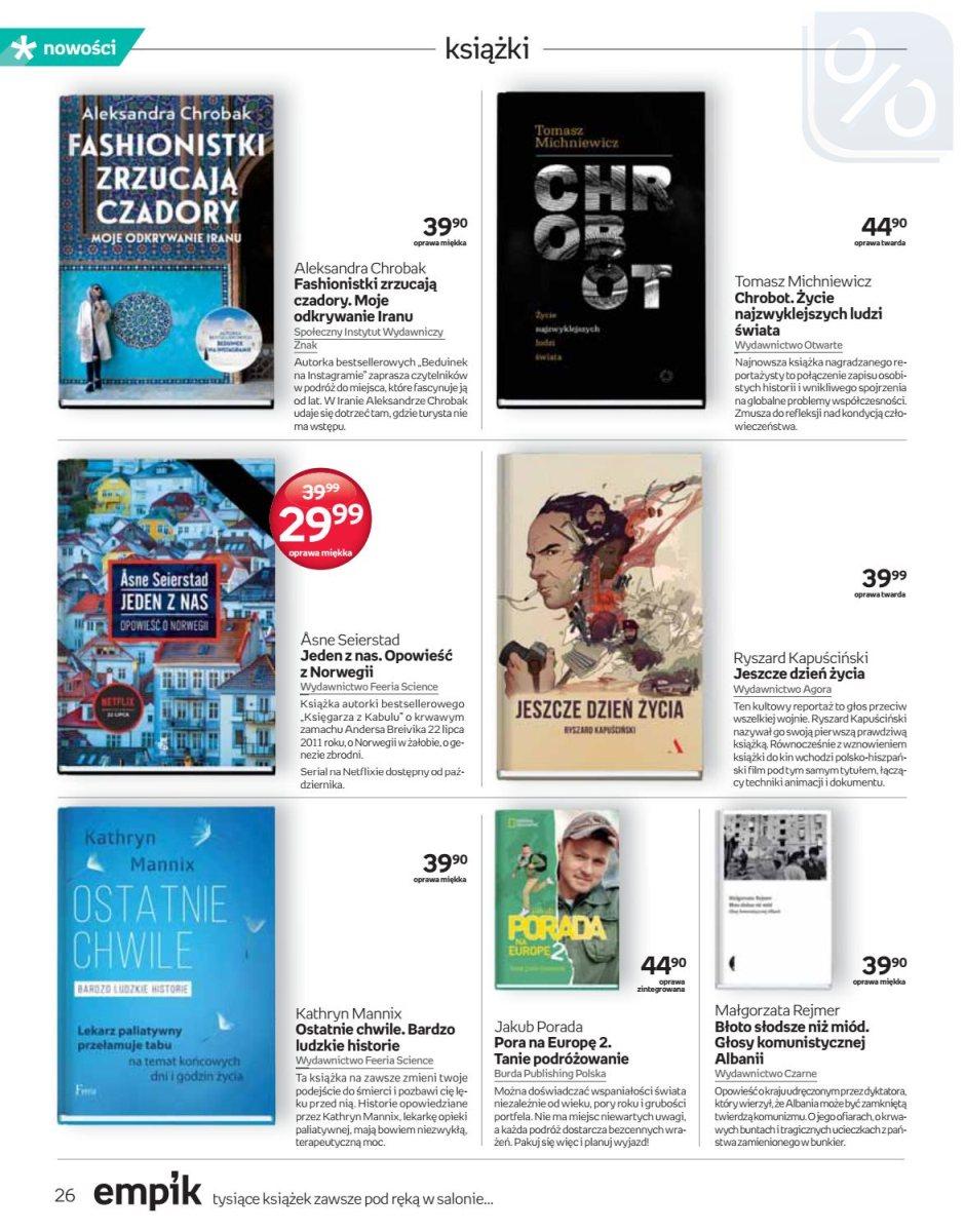 Gazetka promocyjna empik str. 26