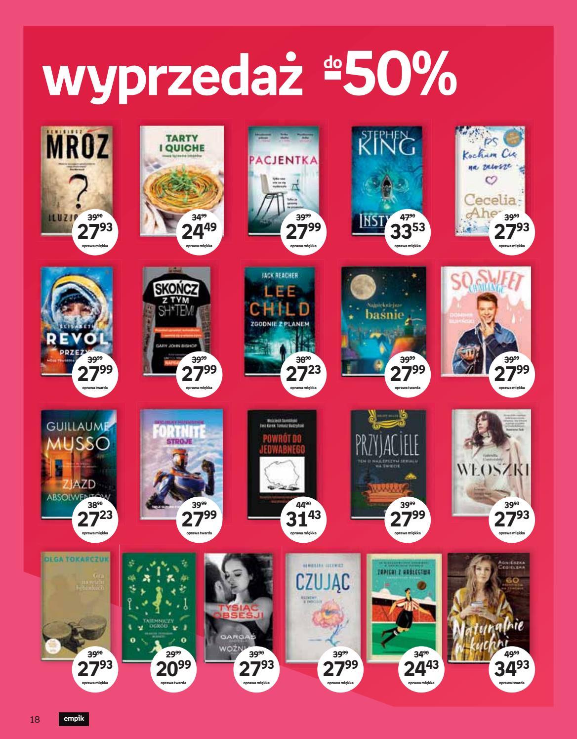 Gazetka promocyjna empik str. 18
