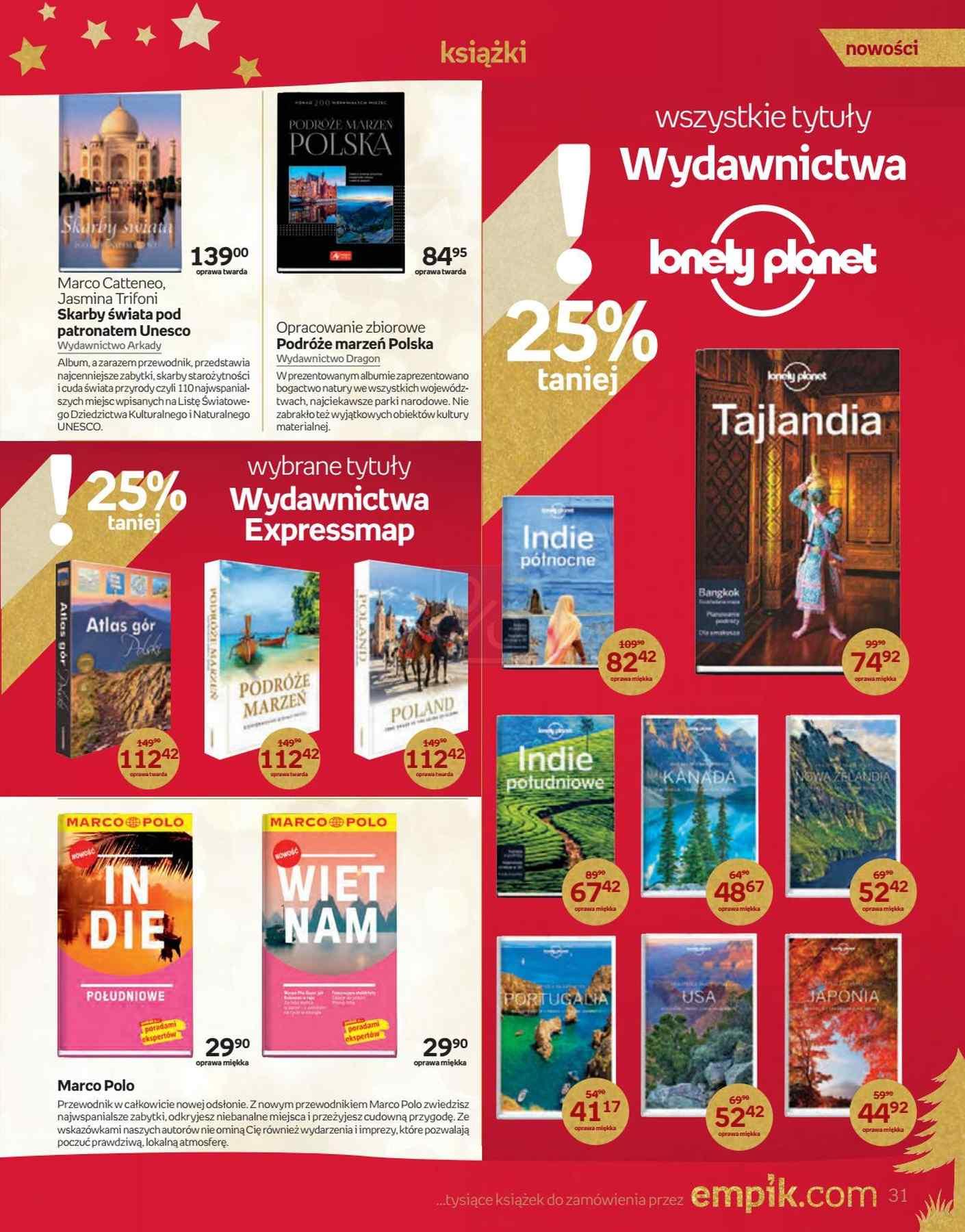 Gazetka promocyjna empik str. 31