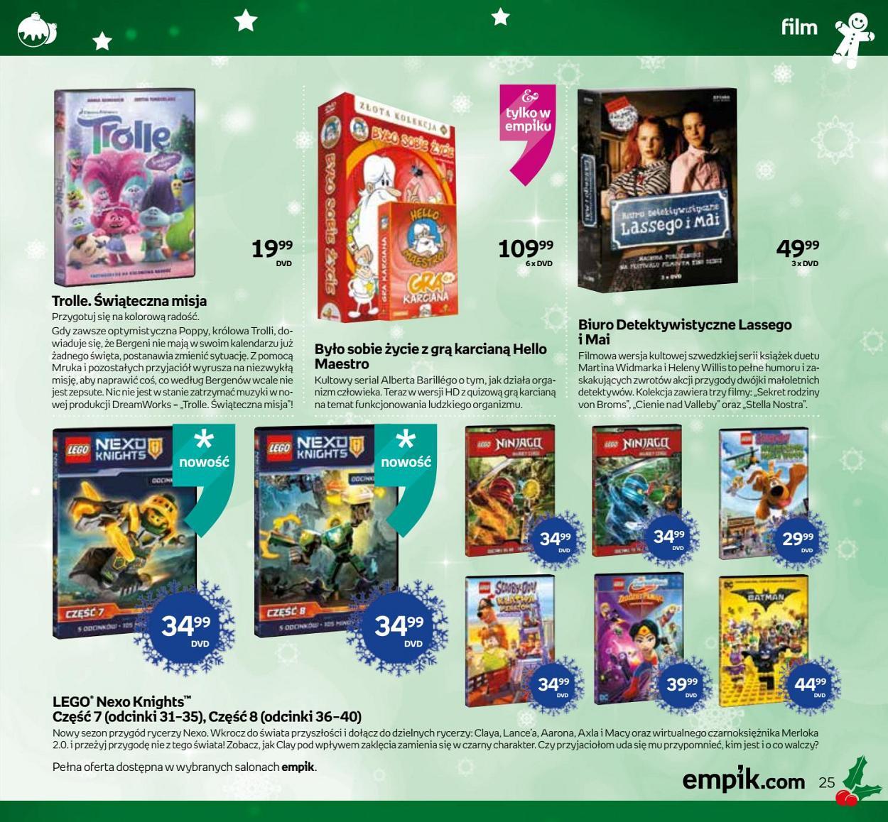 Gazetka promocyjna empik str. 25