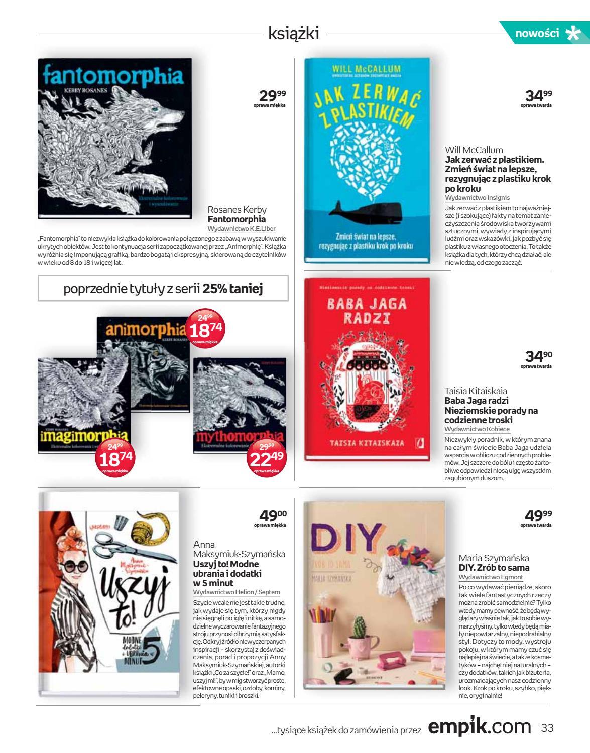 Gazetka promocyjna empik str. 33