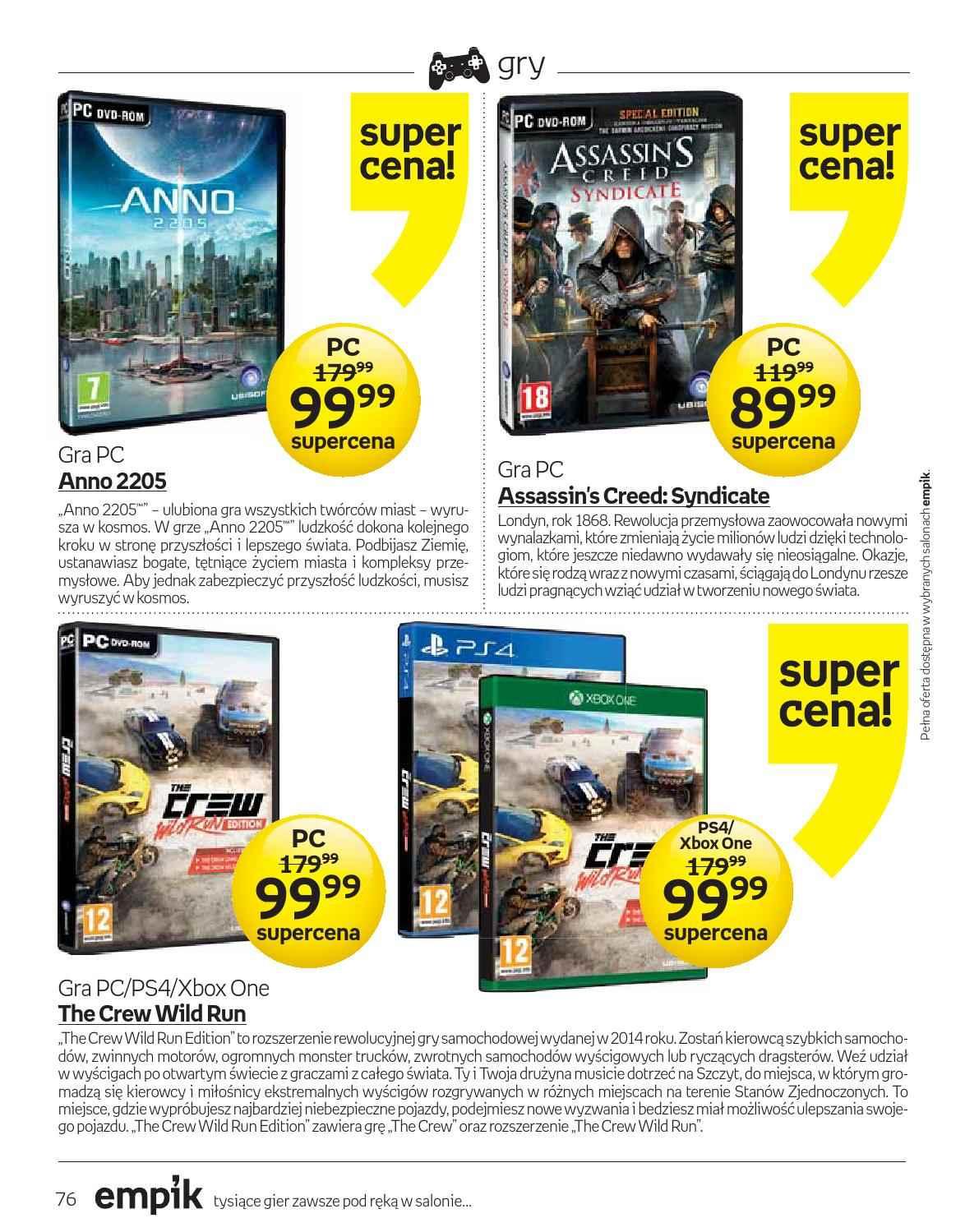 Gazetka promocyjna empik str. 76
