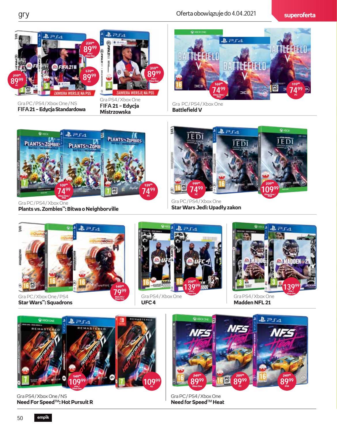 Gazetka promocyjna empik str. 50