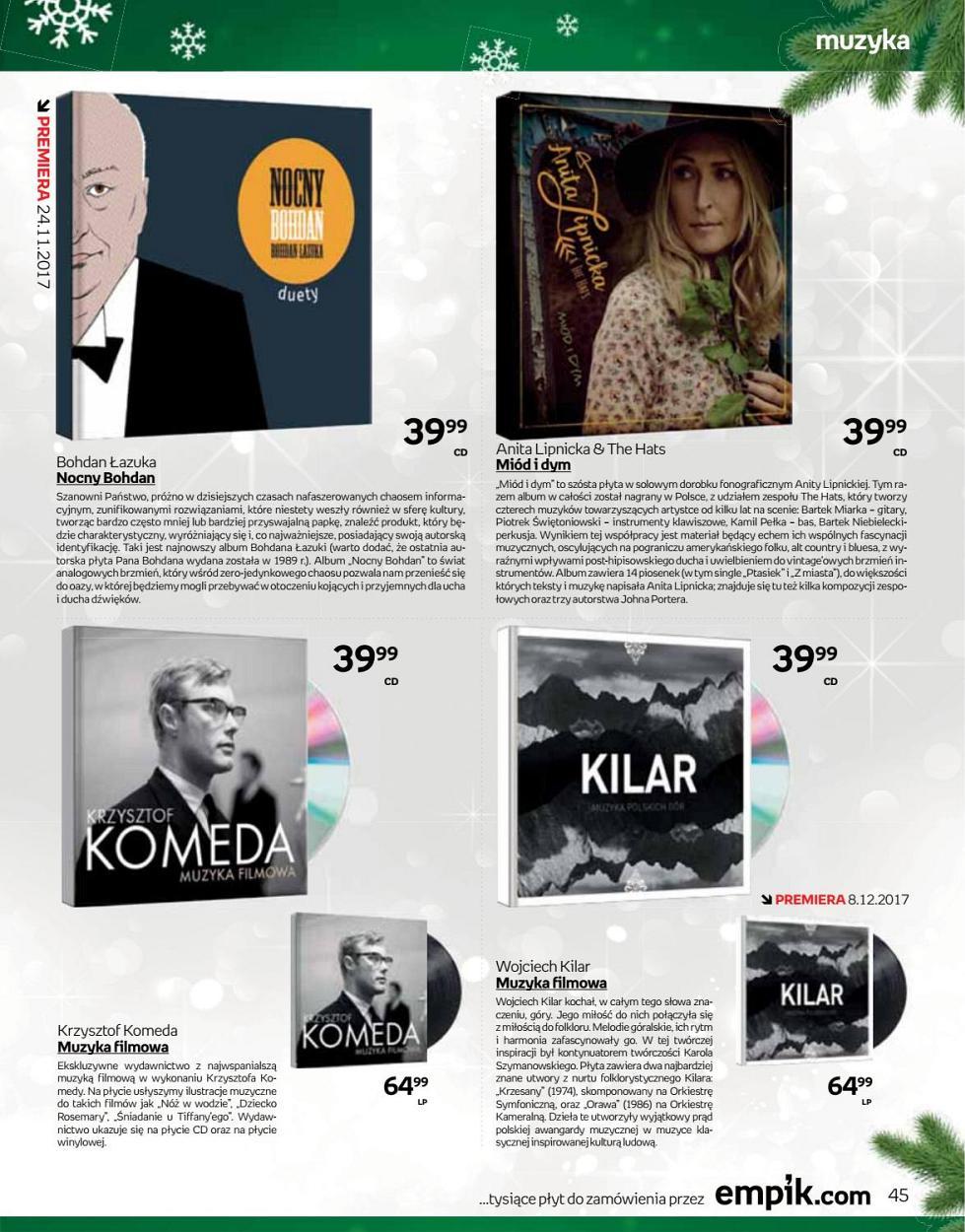 Gazetka promocyjna empik str. 45