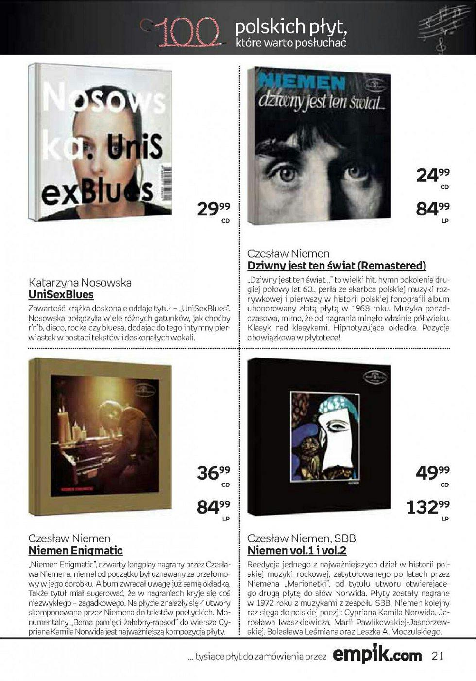Gazetka promocyjna empik str. 21