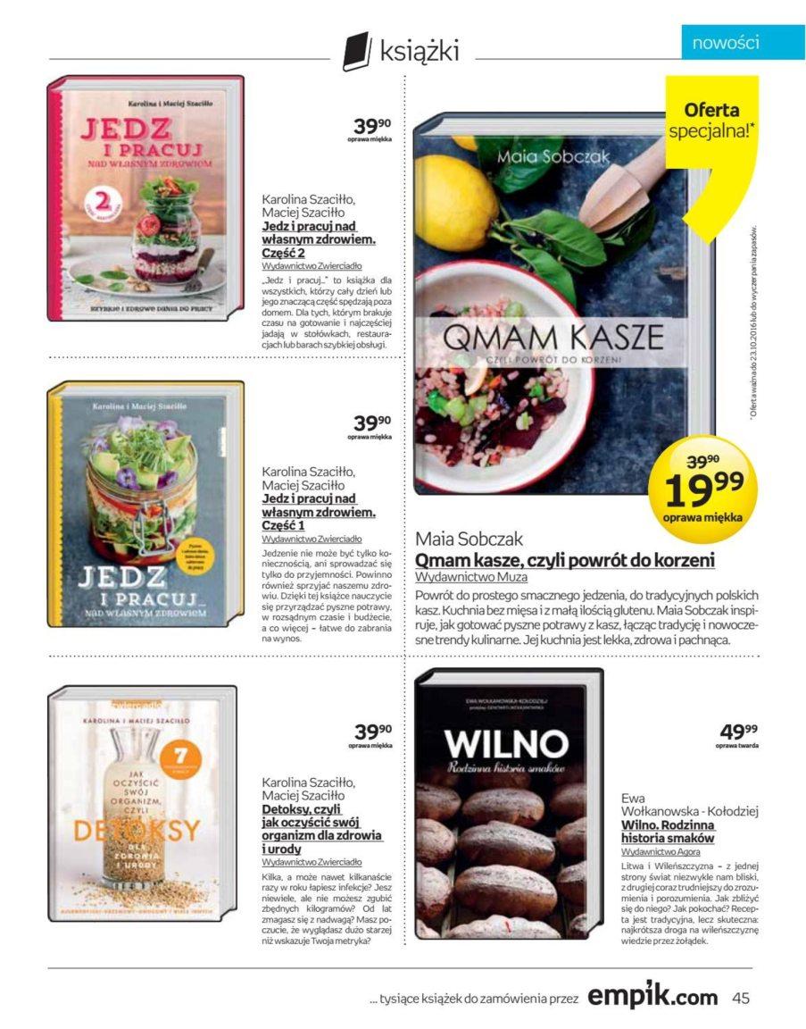 Gazetka promocyjna empik str. 45