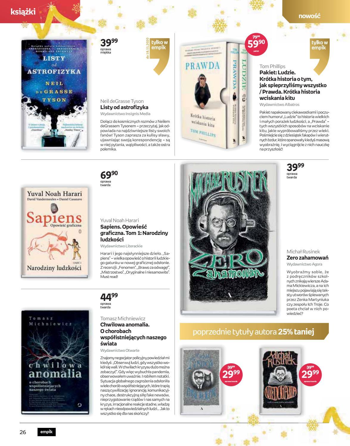 Gazetka promocyjna empik str. 26