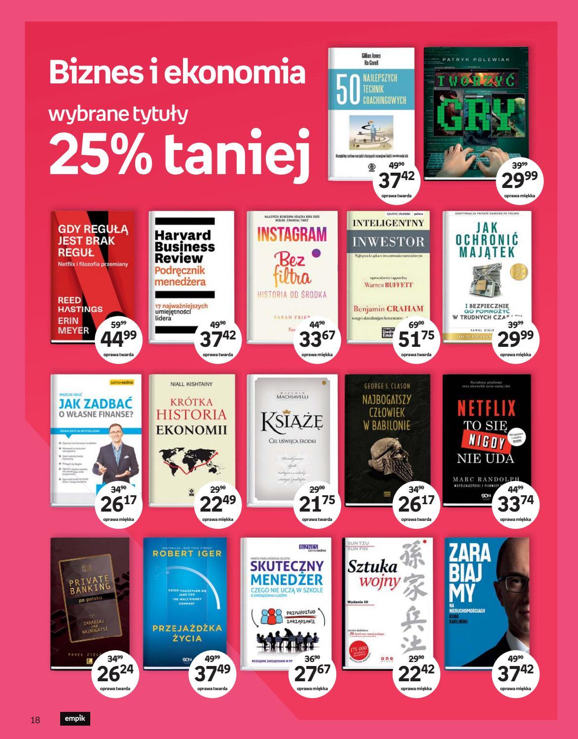 Gazetka promocyjna empik str. 18