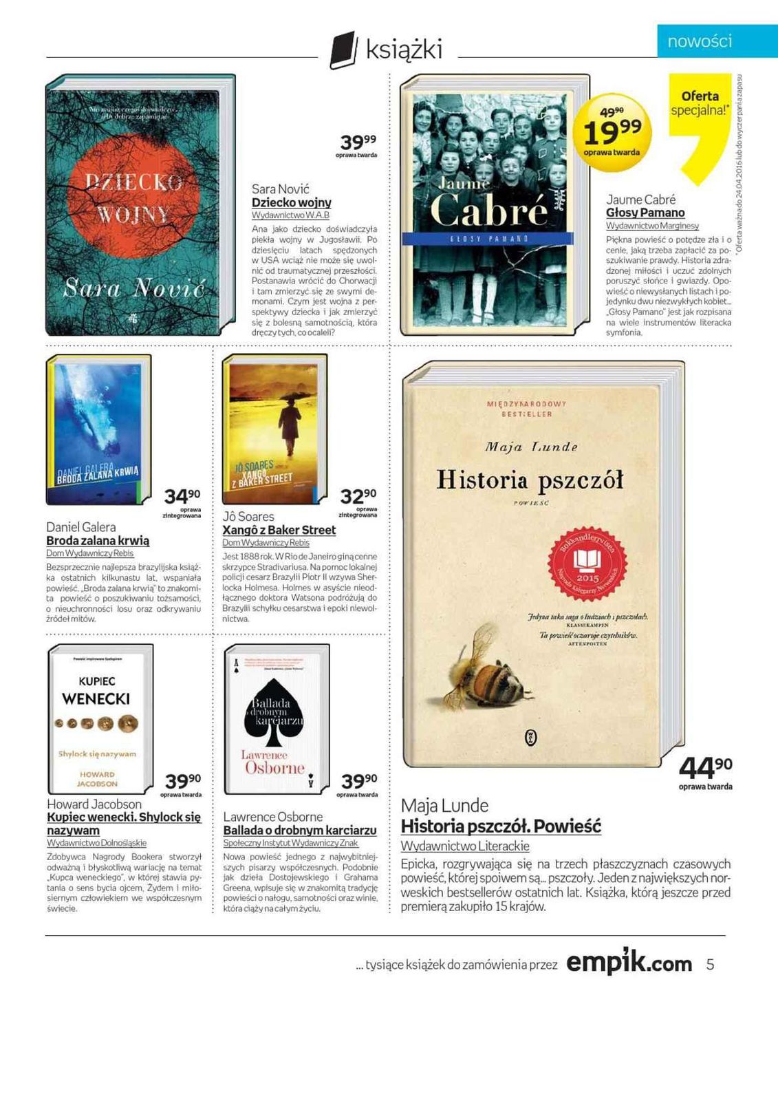 Gazetka promocyjna empik str. 5