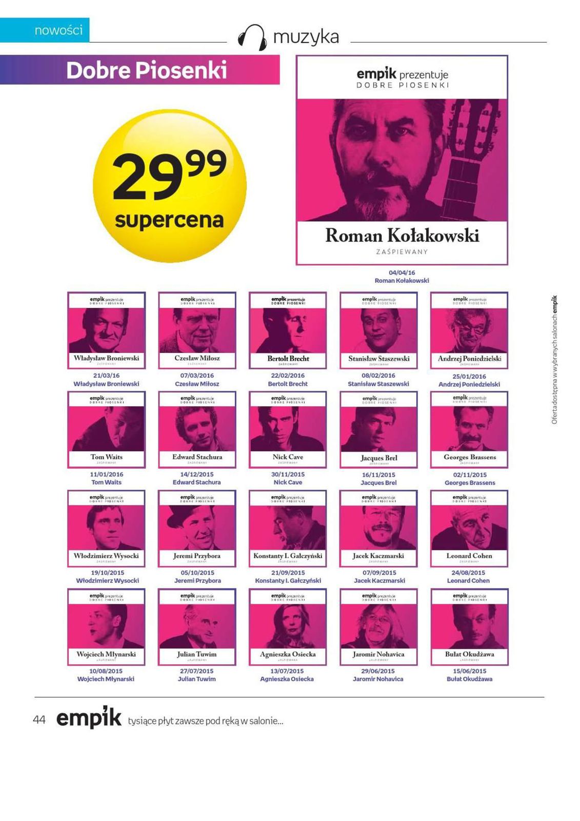 Gazetka promocyjna empik str. 44