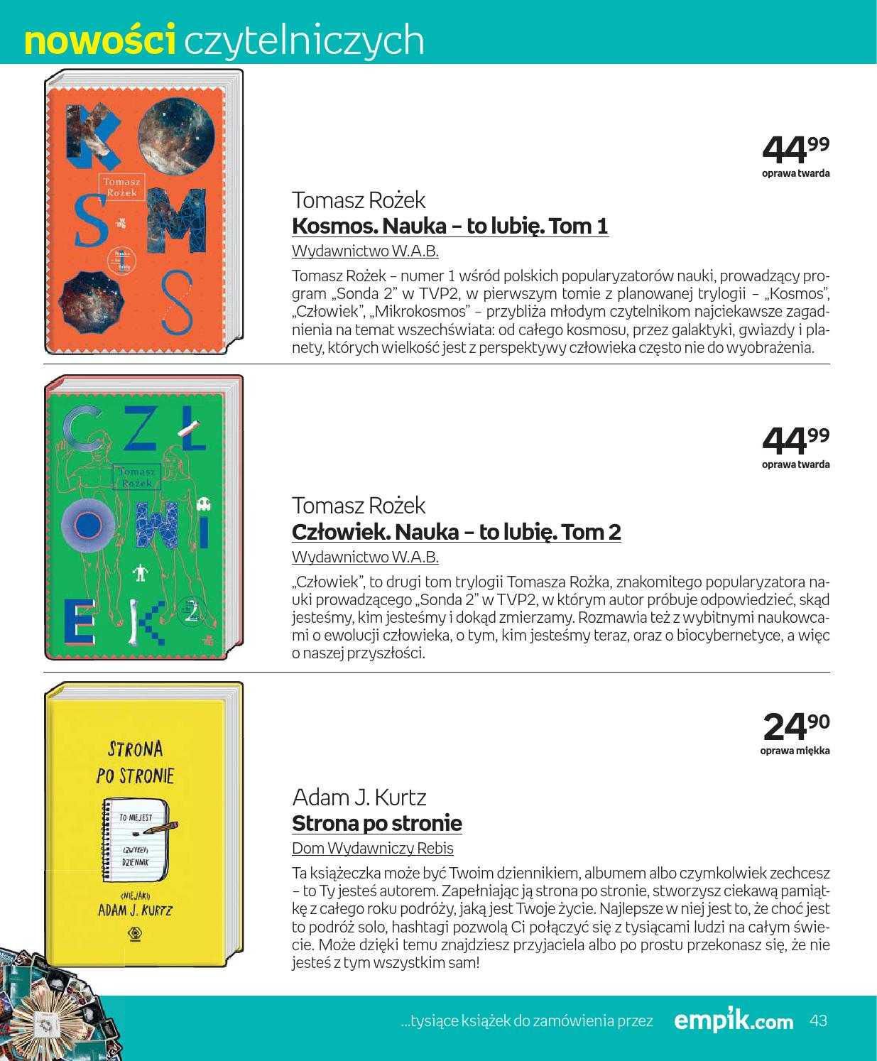 Gazetka promocyjna empik str. 43