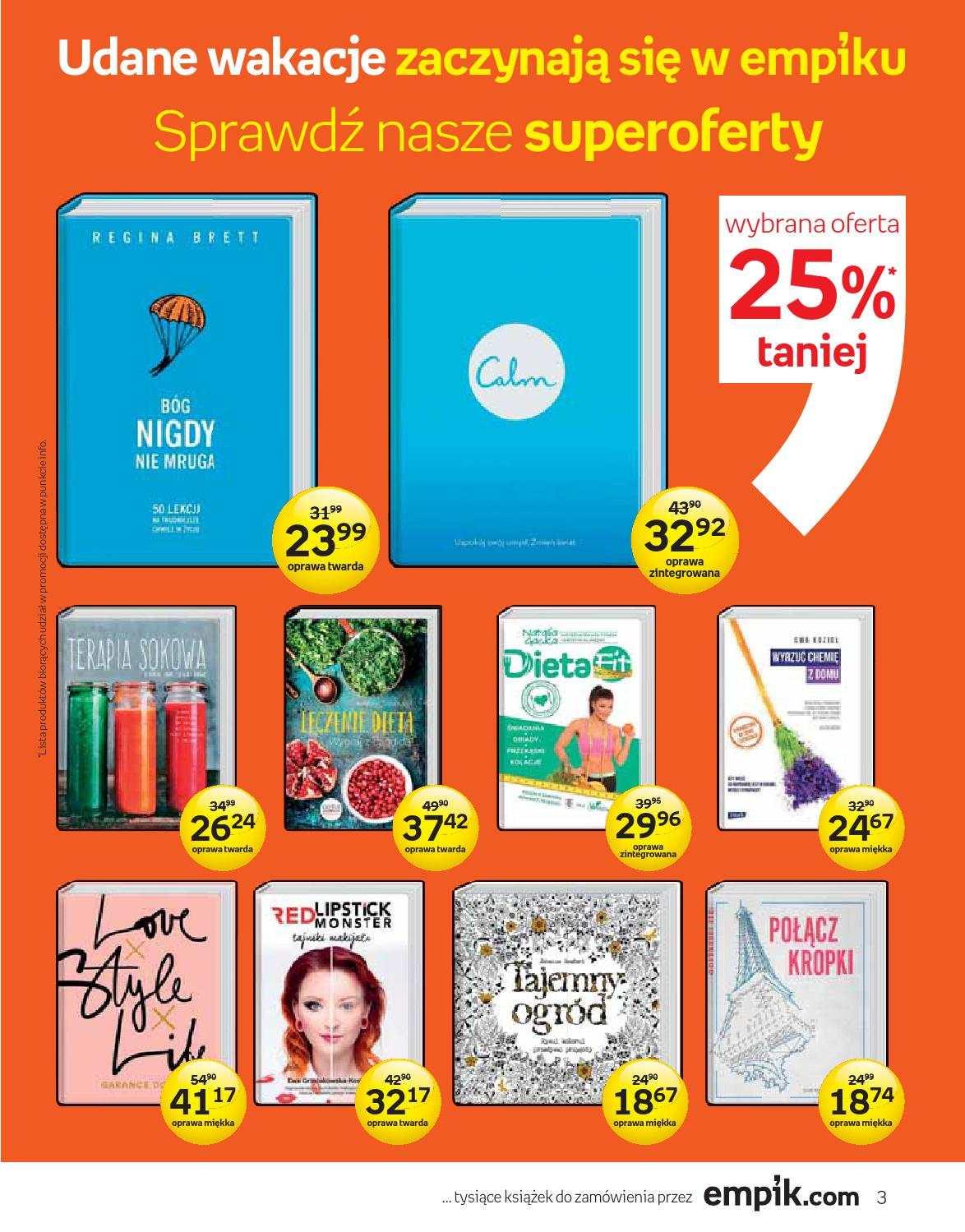 Gazetka promocyjna empik str. 3
