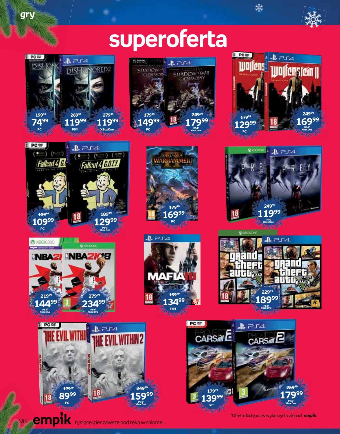 Gazetka promocyjna empik str. 98