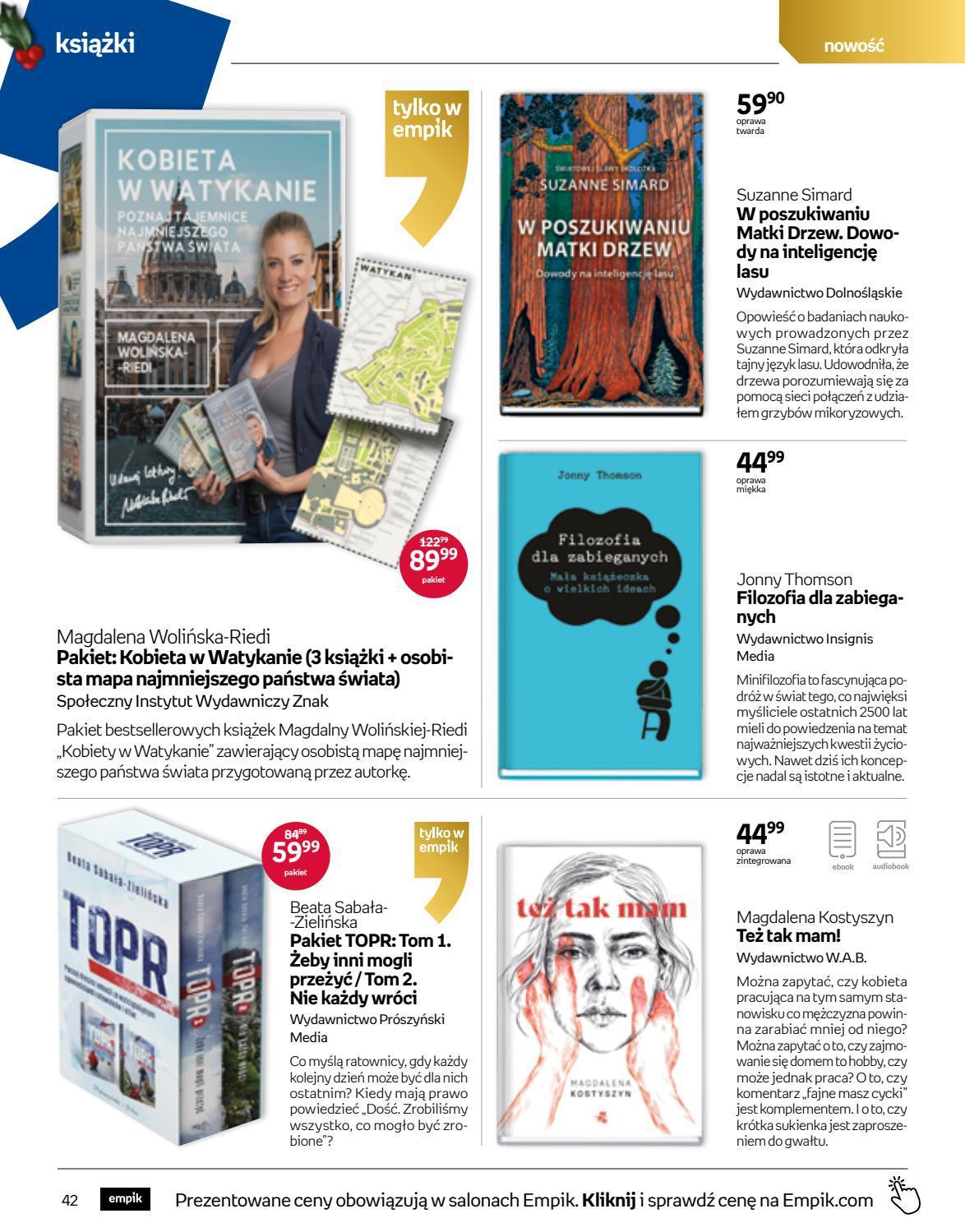 Gazetka promocyjna empik str. 42