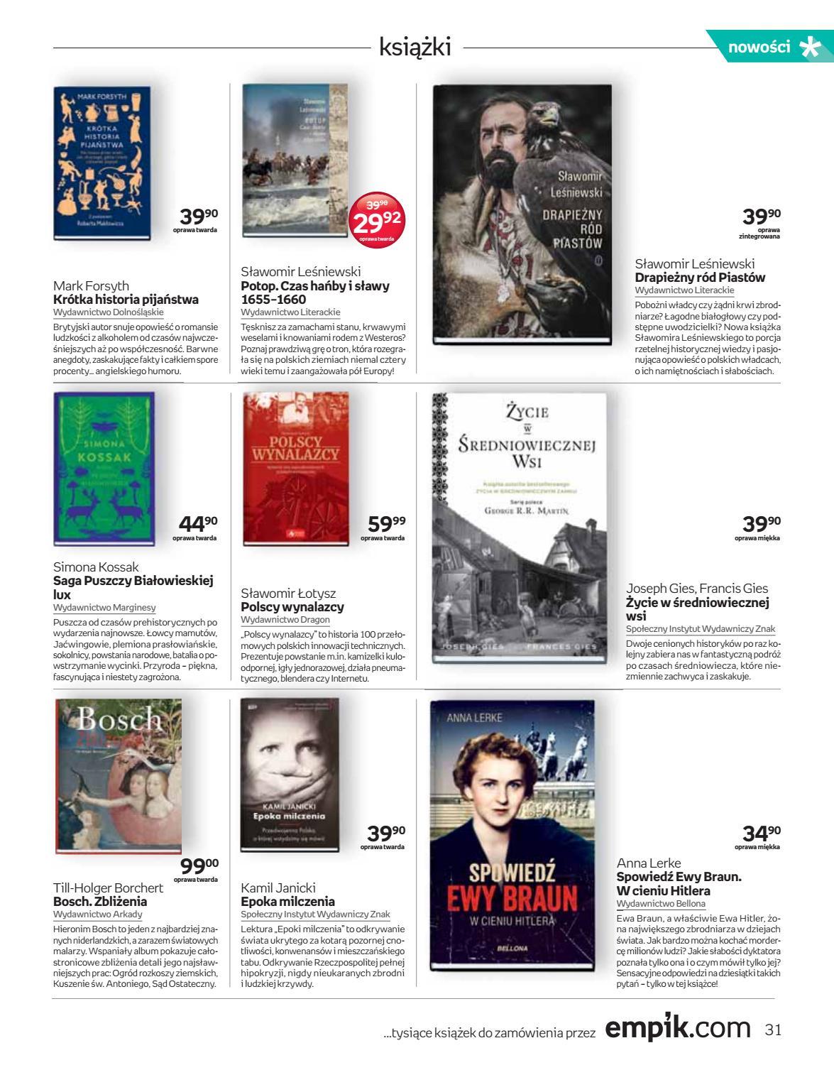 Gazetka promocyjna empik str. 31
