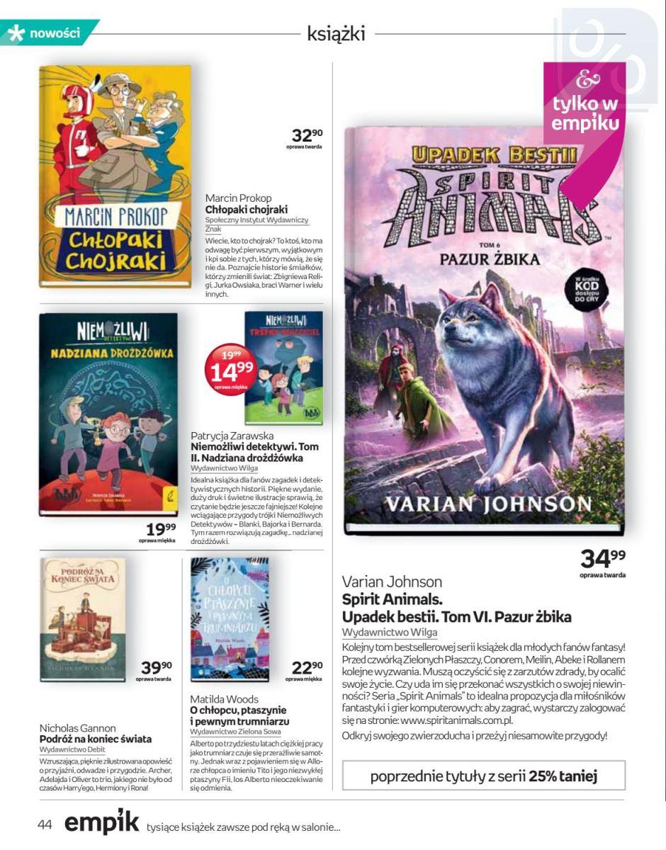 Gazetka promocyjna empik str. 44