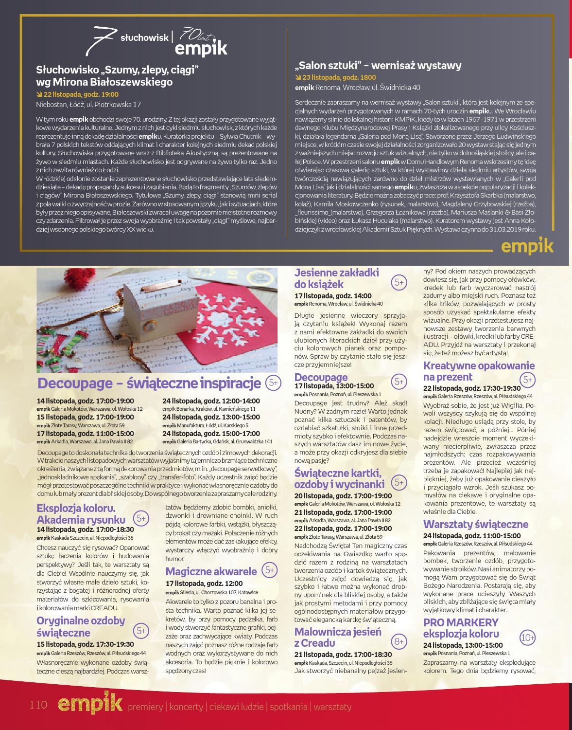 Gazetka promocyjna empik str. 110