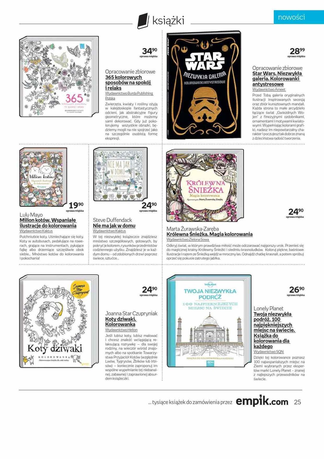 Gazetka promocyjna empik str. 25