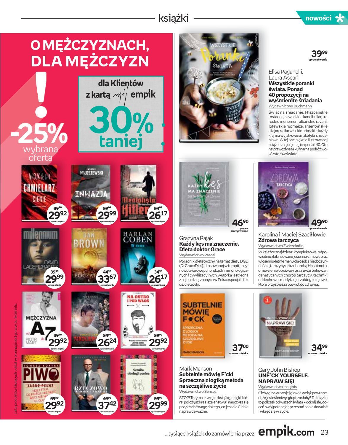 Gazetka promocyjna empik str. 23