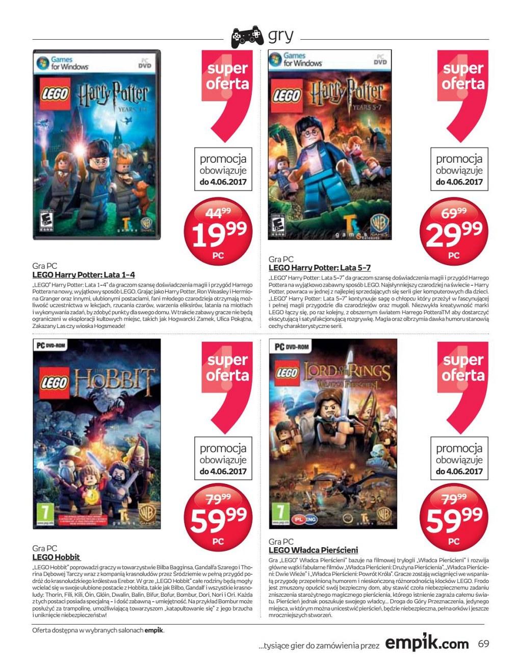 Gazetka promocyjna empik str. 69