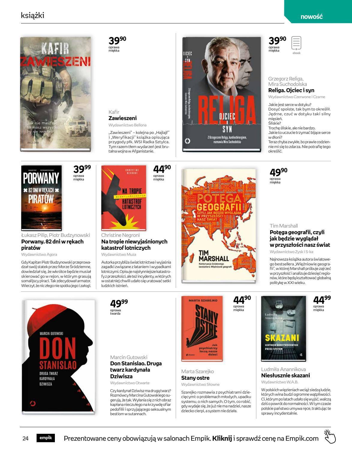 Gazetka promocyjna empik str. 24