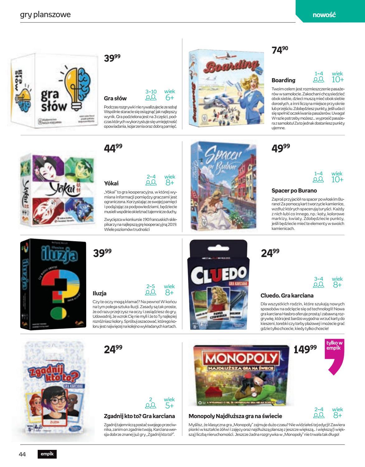 Gazetka promocyjna empik str. 44