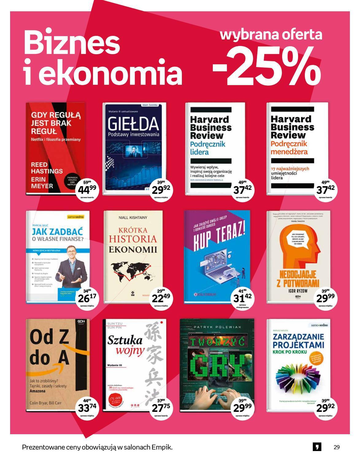 Gazetka promocyjna empik str. 29