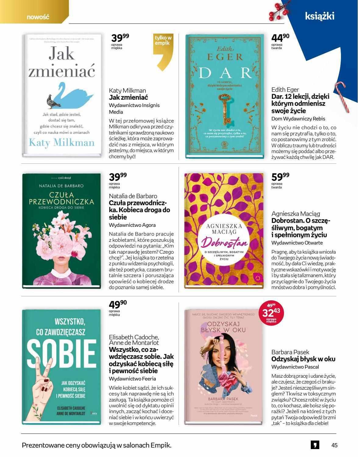 Gazetka promocyjna empik str. 47