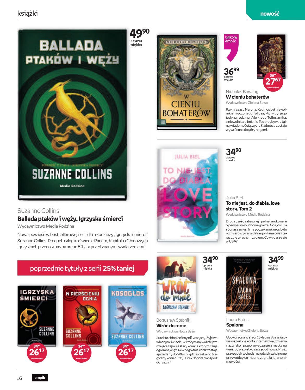 Gazetka promocyjna empik str. 16