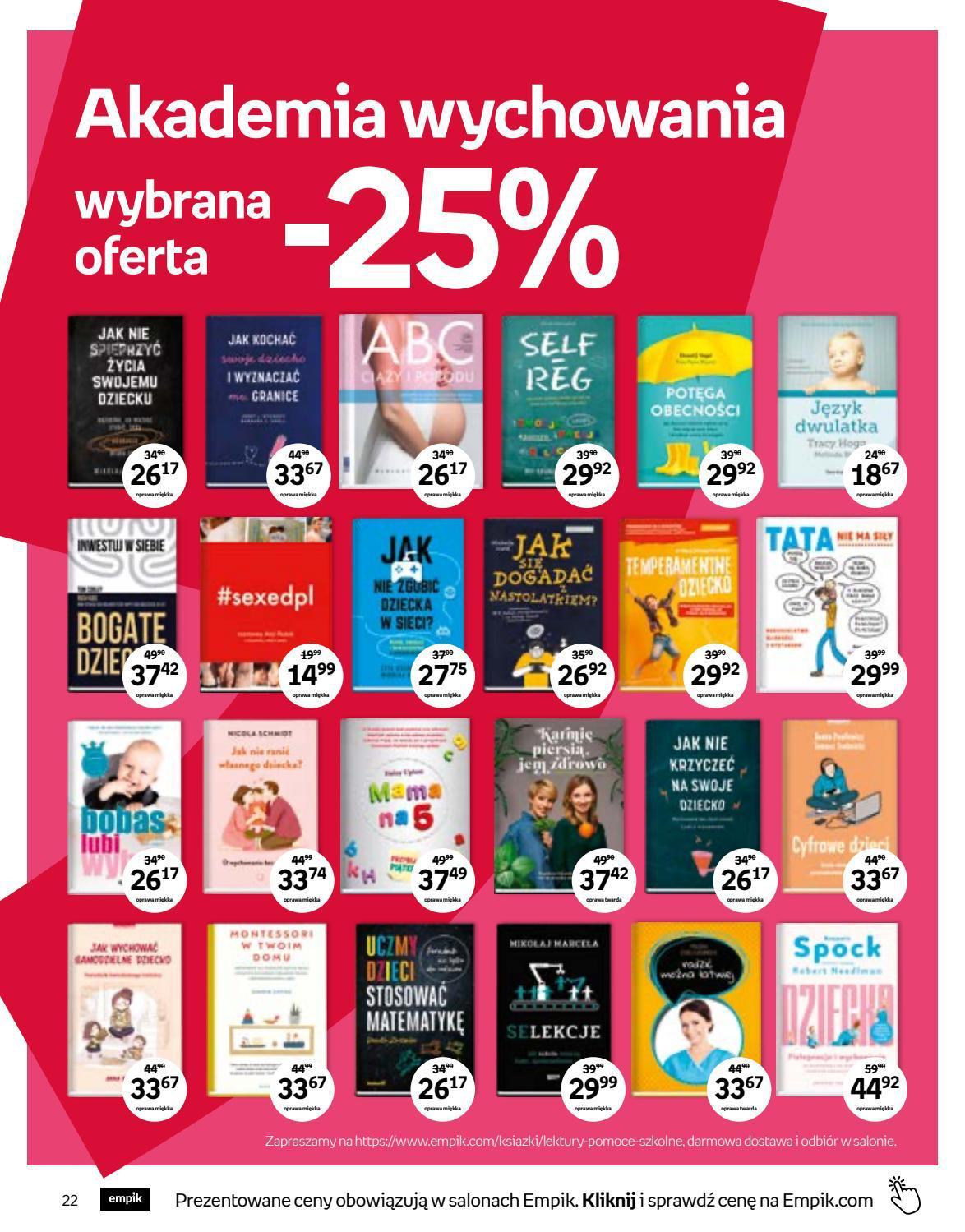 Gazetka promocyjna empik str. 22