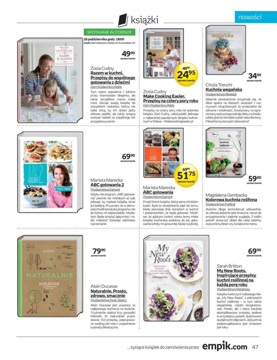 Gazetka promocyjna empik str. 47