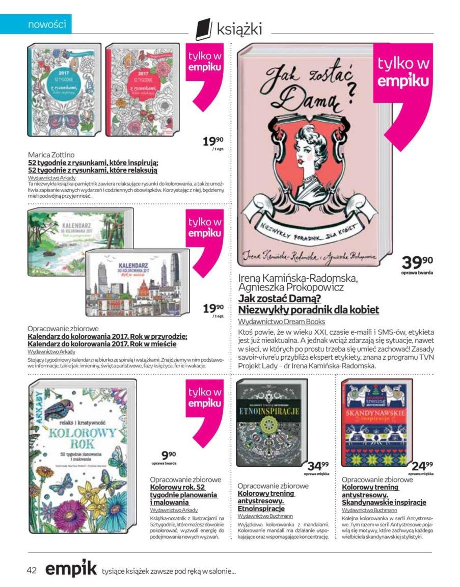 Gazetka promocyjna empik str. 42