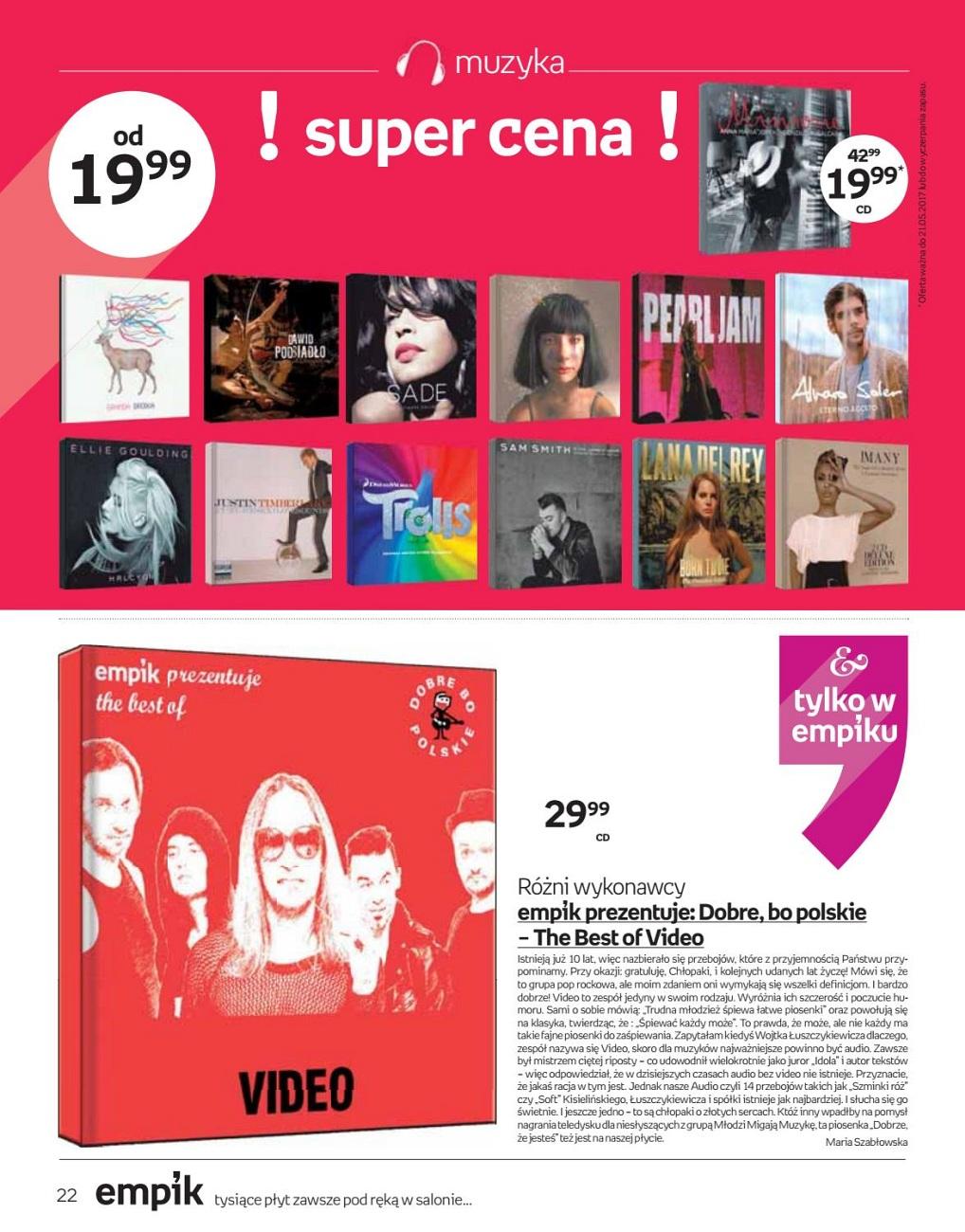 Gazetka promocyjna empik str. 22