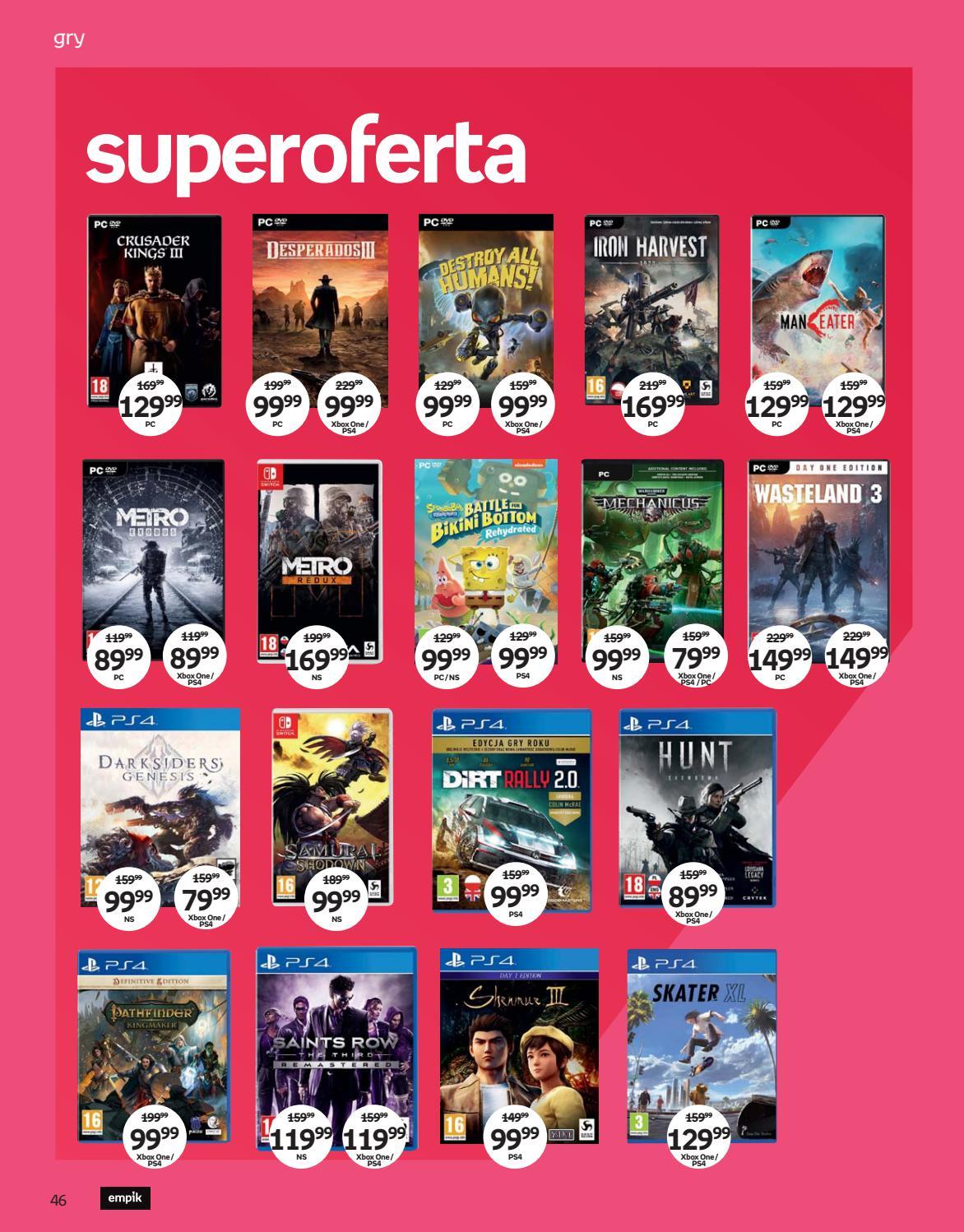 Gazetka promocyjna empik str. 46