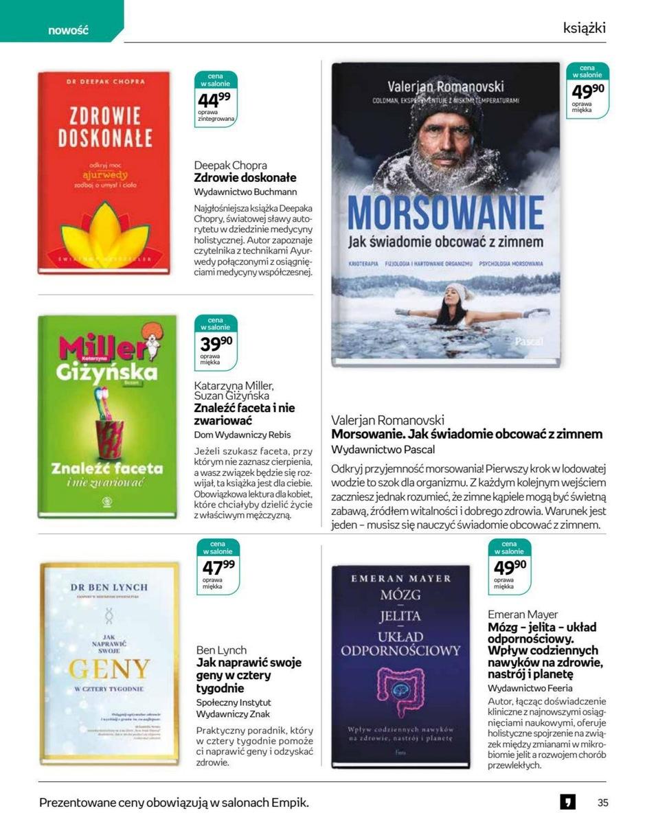 Gazetka promocyjna empik str. 35