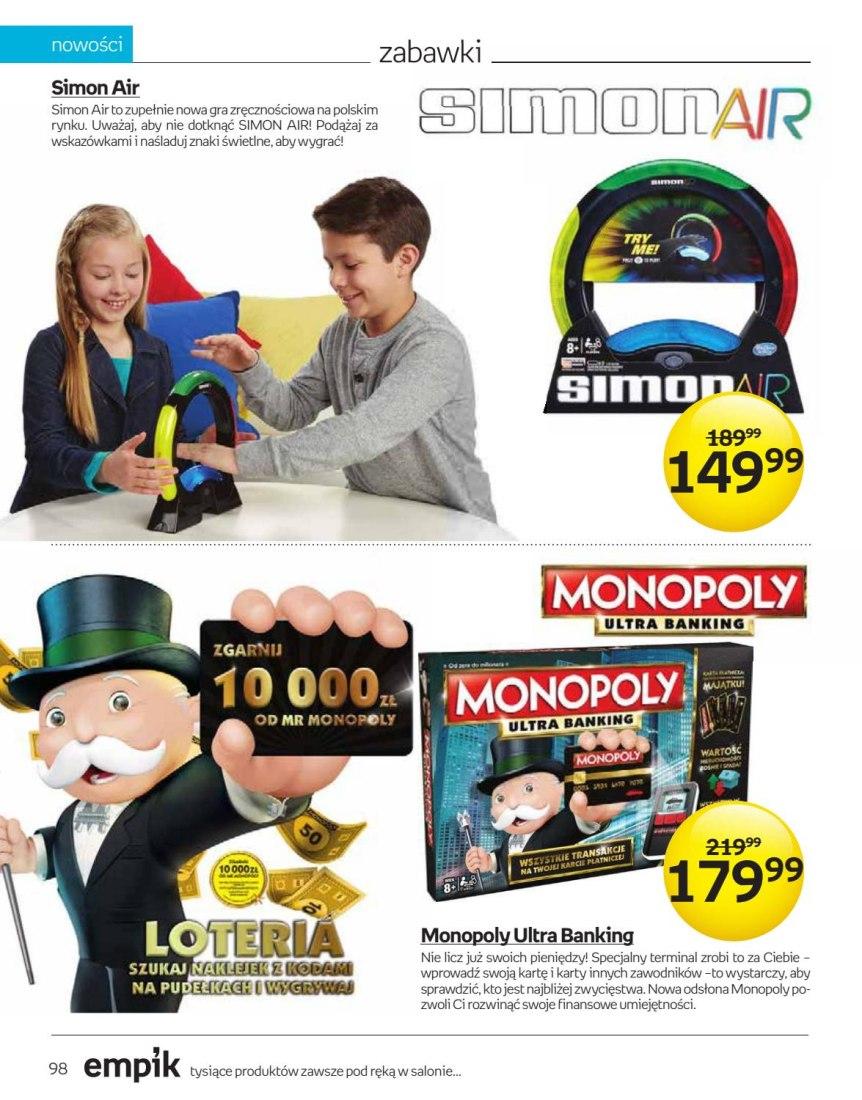Gazetka promocyjna empik str. 98