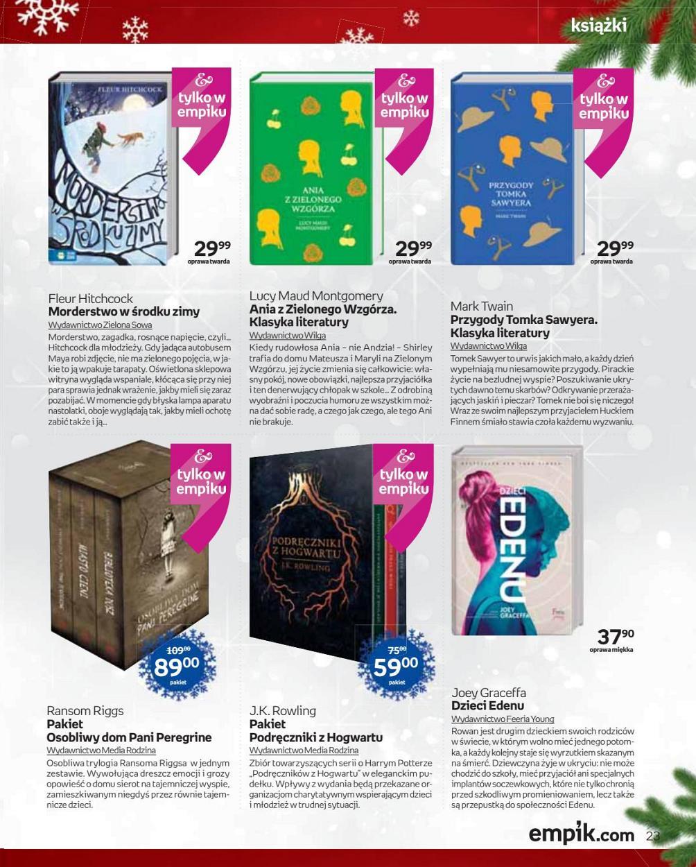 Gazetka promocyjna empik str. 23
