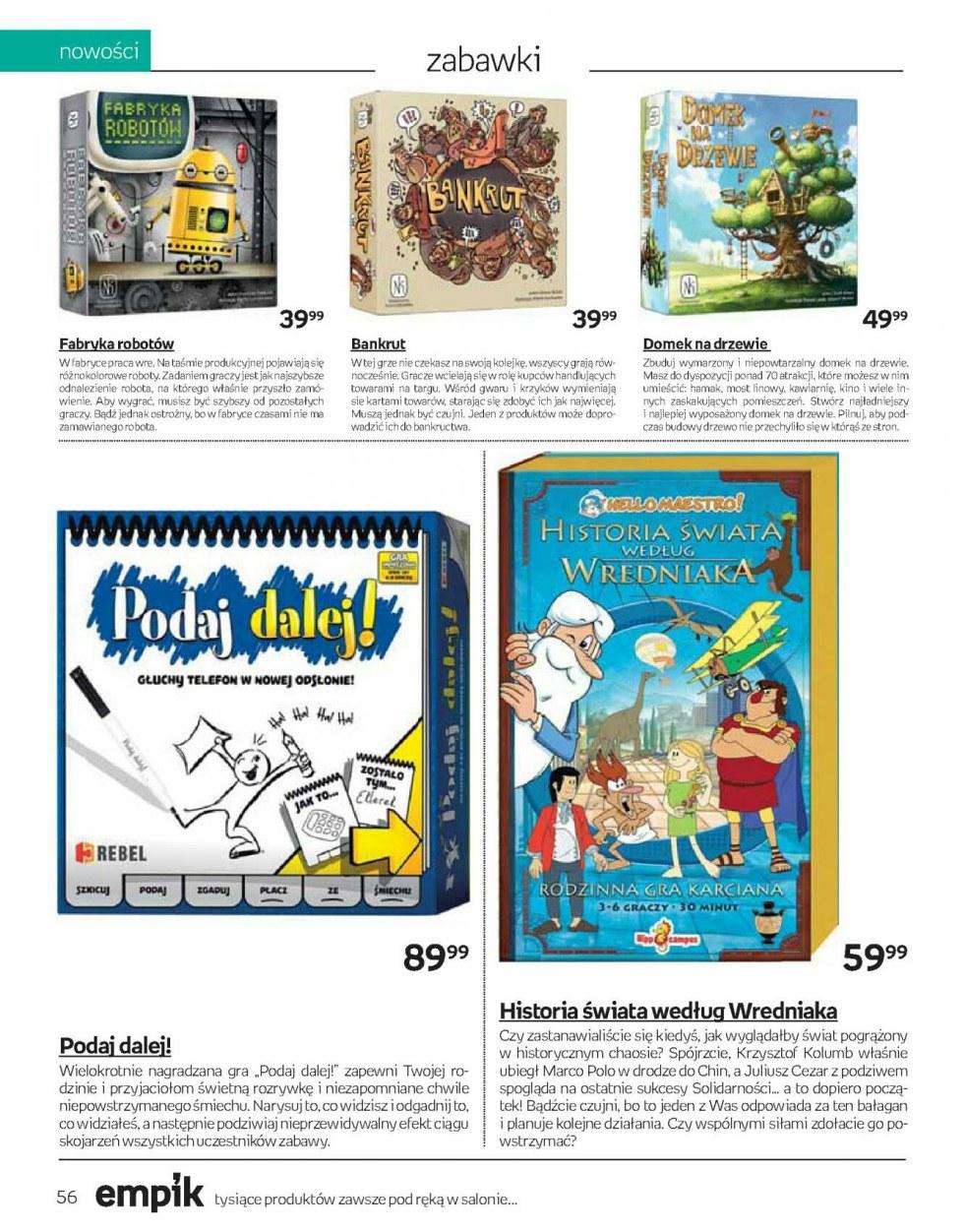 Gazetka promocyjna empik str. 56