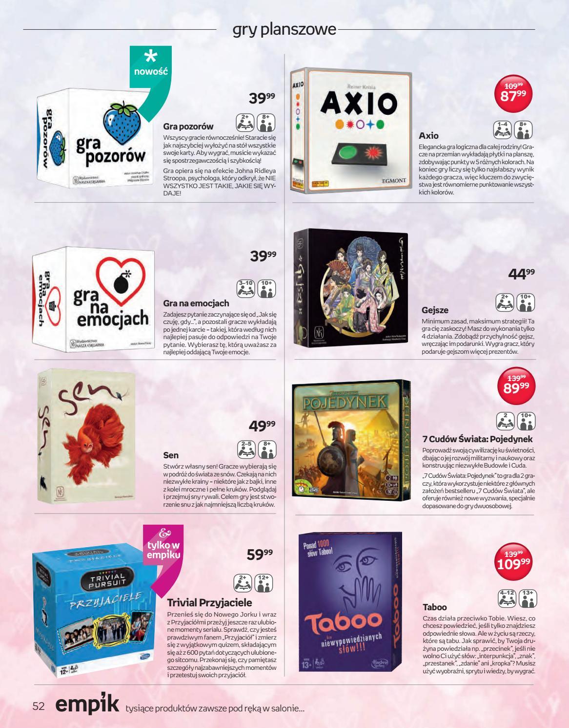 Gazetka promocyjna empik str. 52
