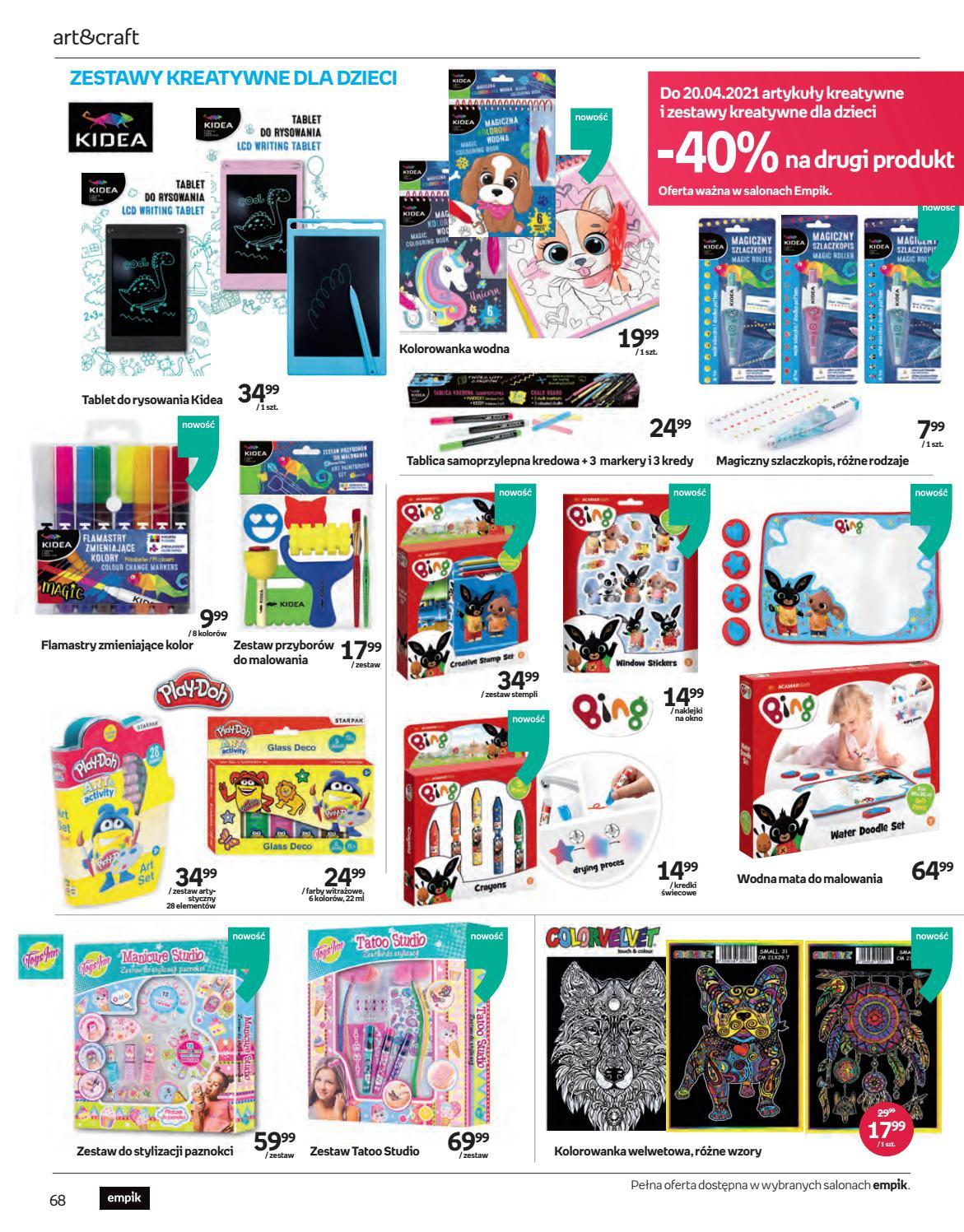 Gazetka promocyjna empik str. 68